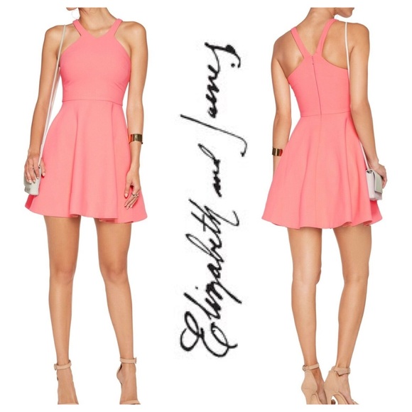 Elizabeth and James Dresses & Skirts - Elizabeth and James Sonya Vneck Dress Apricot NWTS